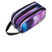 Picture of SEVEN FREETHINK 3 ZIPPER IRIS PENCIL CASE